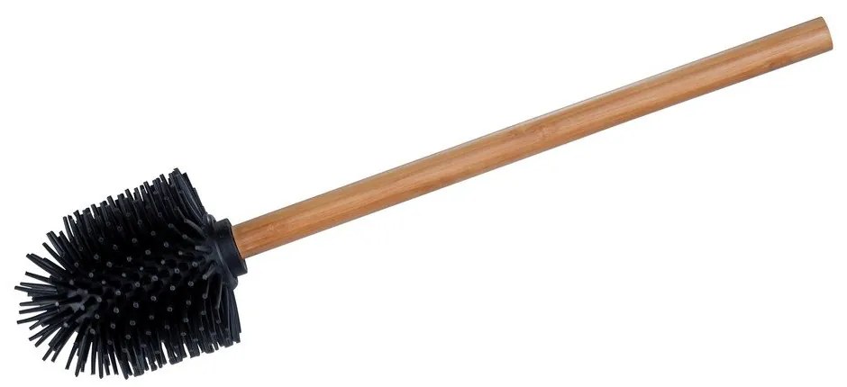 Черна силиконова четка за тоалетна - Wenko