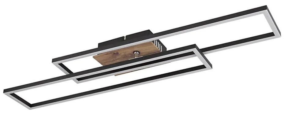 Globo 67208-30 - LED Плафониера DAKARI LED/30W/230V 3000K 60x80 см черен