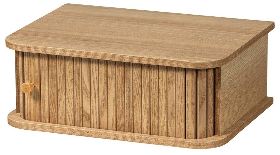 Висящо нощно шкафче от декор от бор в естествен цвят Jena – WOOOD