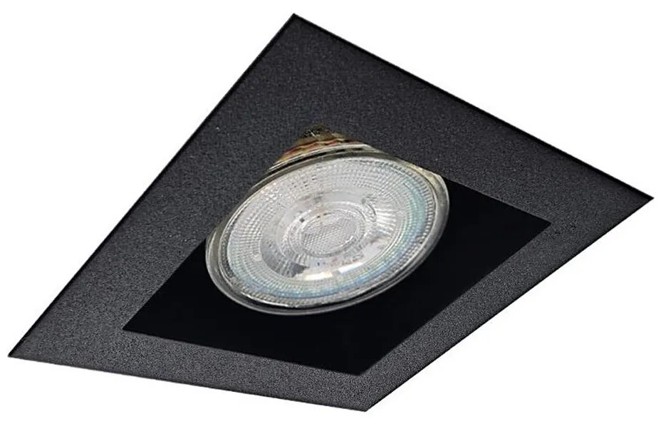 Brosline 3032 - Таванно осветително тяло CAGE 1xGU10/10W/230V черно