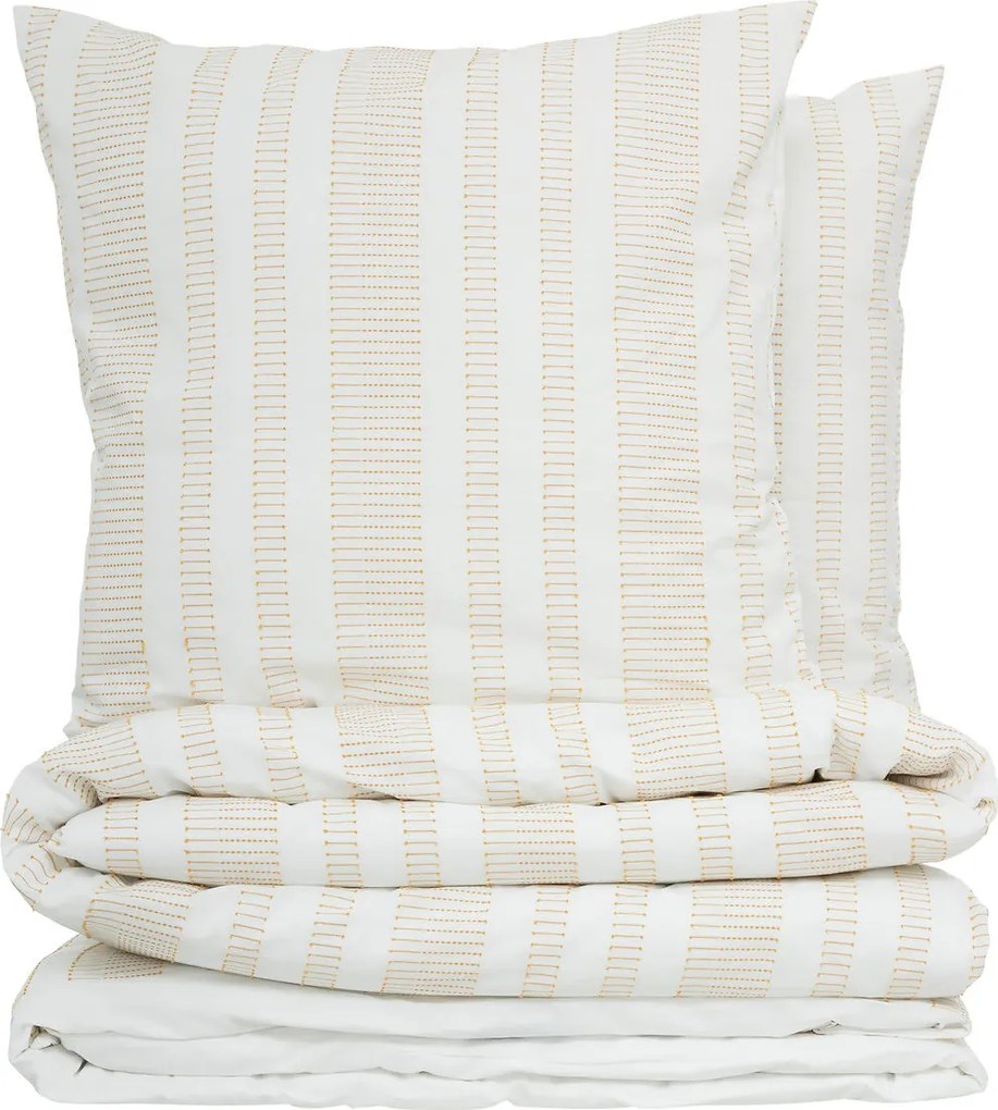 Спално бельо atmosphera Isao, Релефен памук с ефект лен - 240x220 cm