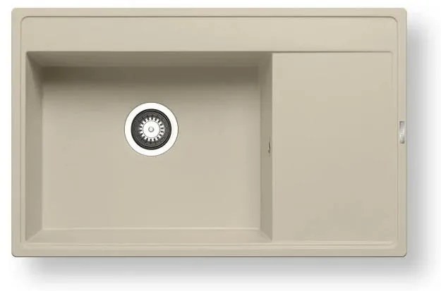 Pyramis 70074201 - Кухненска мивка CAMEA 79x50 см гранит/бежова