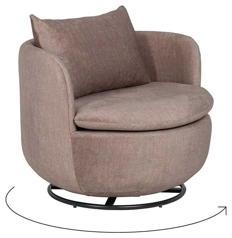 Светлокафяво кресло – Ixia