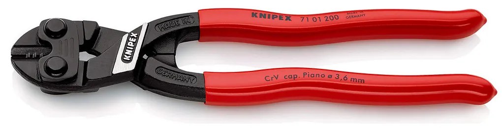 Голяма ръчна ножица Knipex CoBolt 205 x 41 x 15 mm