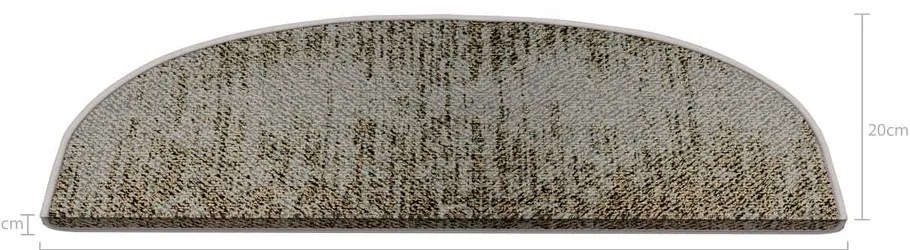 Стълбищни стъпала в комплект от 16 части 20x65 cm Horizon - Vitaus