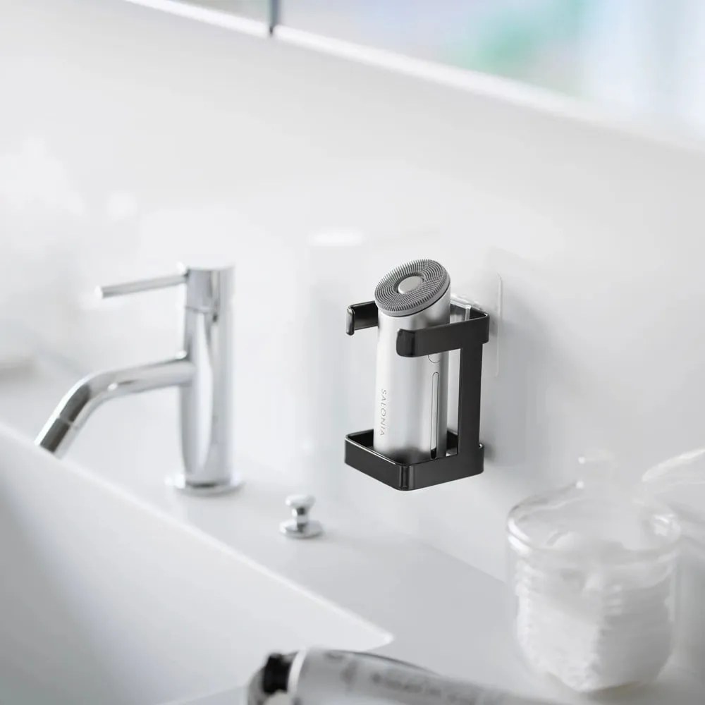 Черен метален държач за устройство за грижа за кожата Film Hook – YAMAZAKI