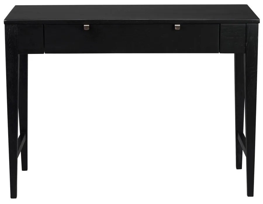 Конзолна маса Fulla от черен дъб Confetti - Rowico