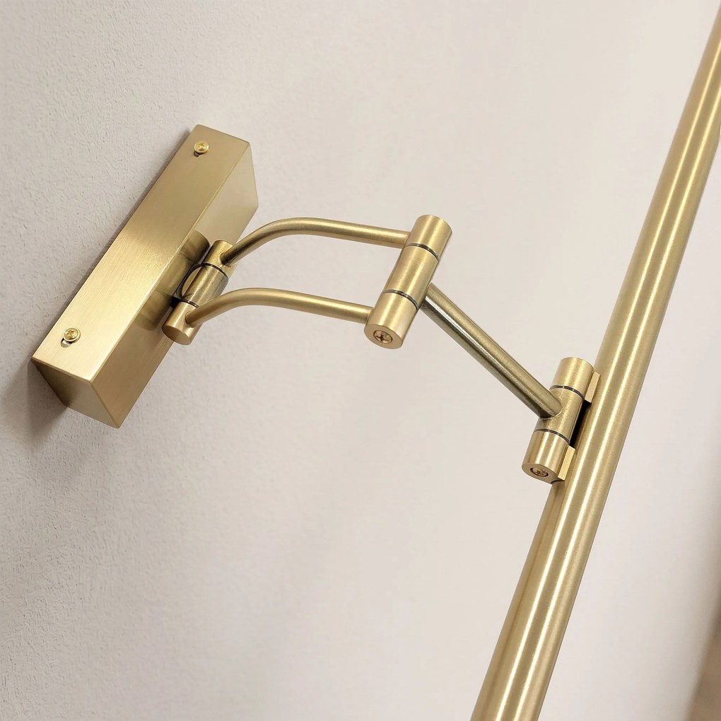 LED аплик за баня SWE024-1W 80cm Brush Gold