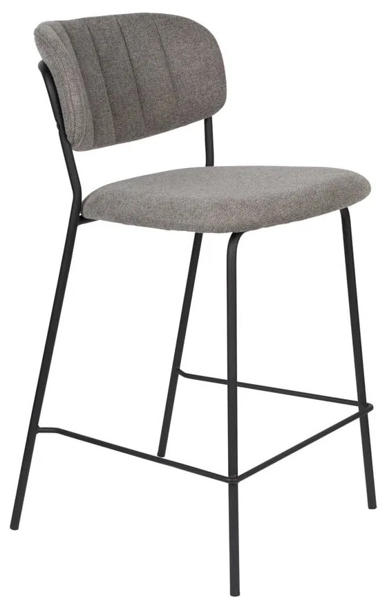 Сиви бар столове в комплект от 2 броя 89 см Jolien - White Label