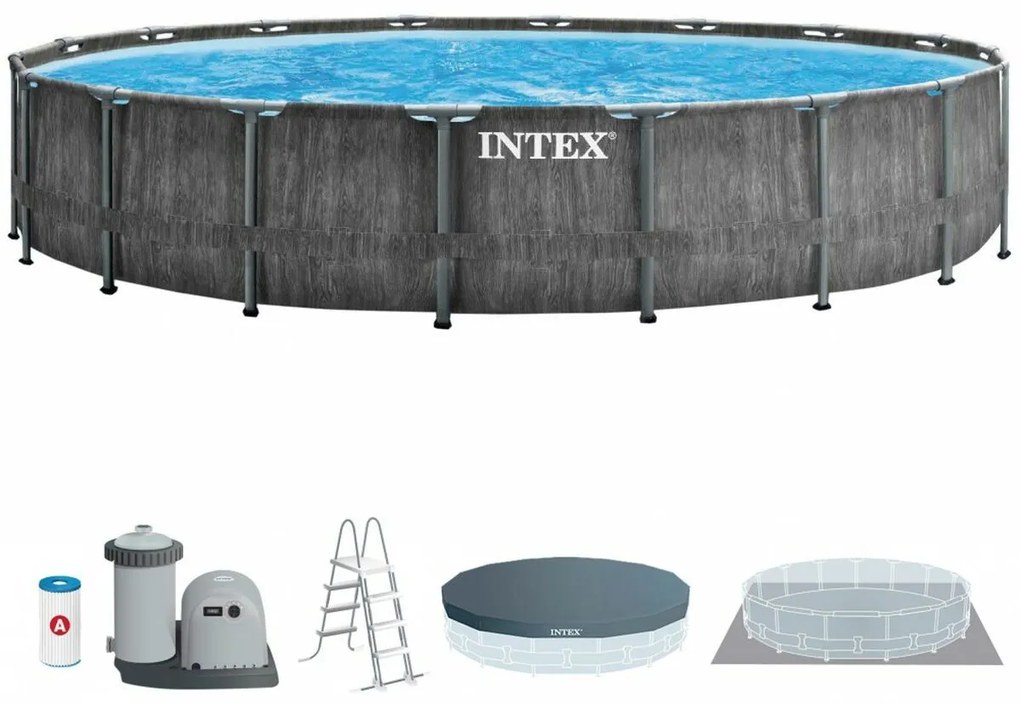 Басейн Подвижен Intex Baltik 549 x 122 x 549 cm