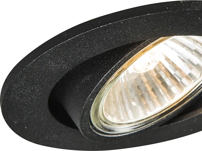 Интелигентен вграден спот черен регулируем вкл. Wifi GU10 - Cisco