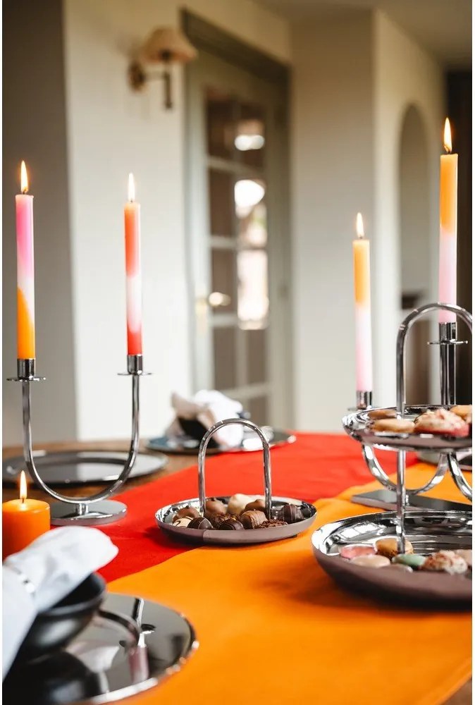 Метален свещник Elana – Zilverstad