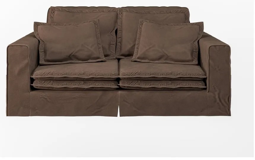 Тъмнокафяв диван 196 cm Nora – Ropez