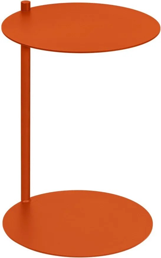 Стоманена кръгла странична масичка 41x40 cm Ande – noo.ma