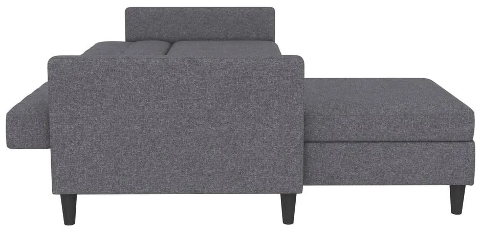Сив ъглов диван Hartford – Støraa