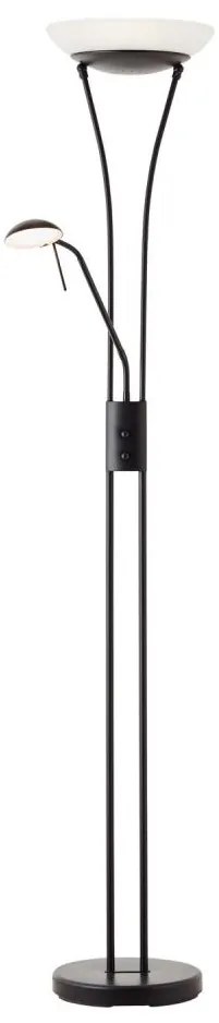 Brilliant - Димируема LED подова лампа FINN 2xLED/13W/230V черна