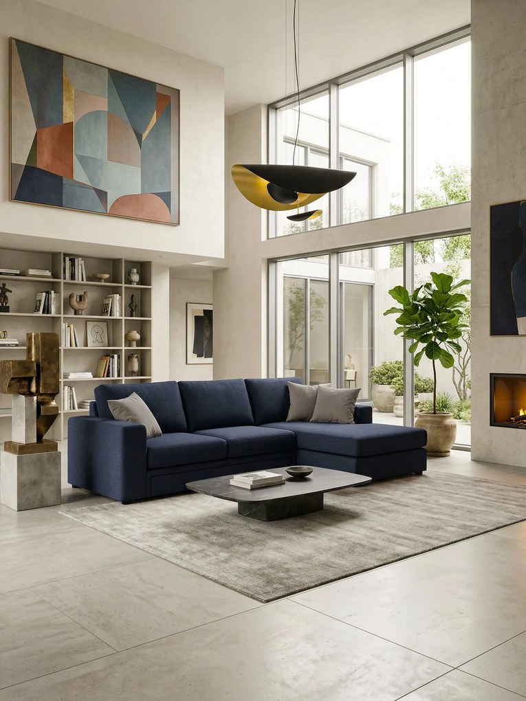 Ъглов диван Lina plus-Mple Special-265 x 150 cm-Left