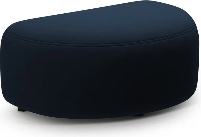 Синя кадифена табуретка Kate – Micadoni