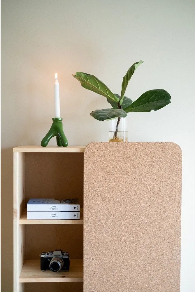 Библиотека от борова дървесина 70x142 cm Slide - Karup Design