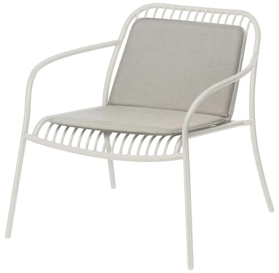 Сива възглавница за градински стол 45,5x75 cm Yua – Blomus