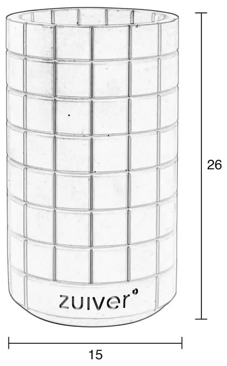 Светлосива бетонна ваза Fajen - Zuiver