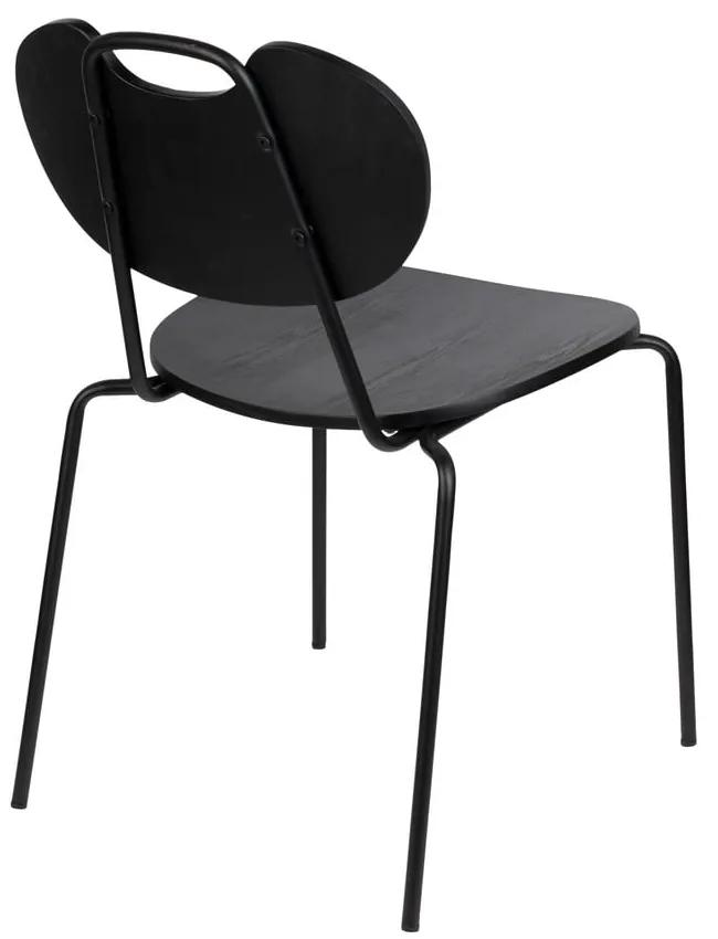 Черни трапезни столове в комплект от 2 броя Aspen - White Label