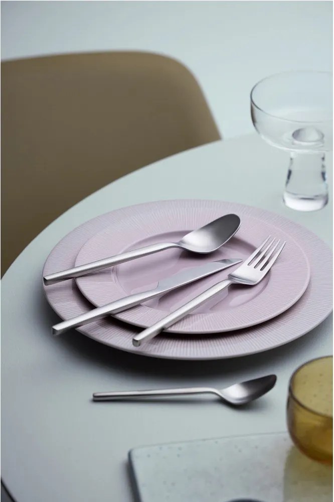 Прибори за хранене от неръждаема стомана в сребрист цвят 16 бр. Dorotea – Gense