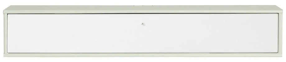Бяла/в цвят мента маса за телевизор 133x22x32,5 cm Mistral – Hammel Furniture