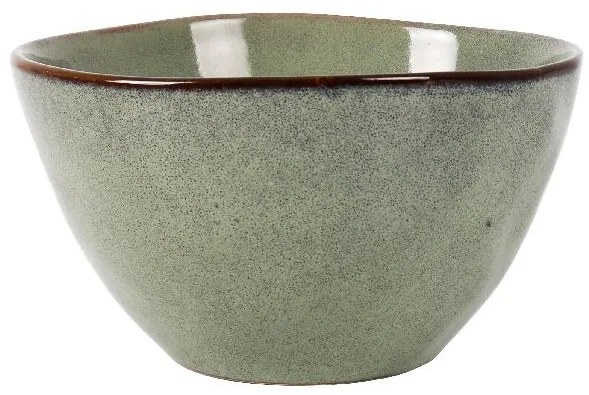 Дълбока купа LA MEDITERRANEA Macarella Green, 14x8 см, порцелан