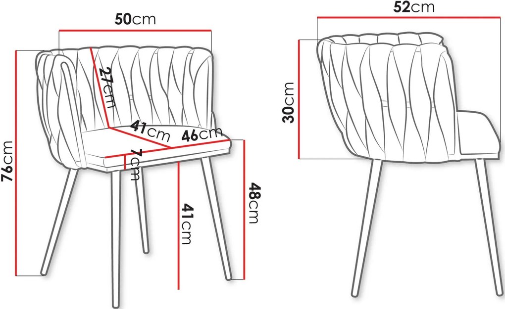 Стол Muz 1142 2pcs-Сив