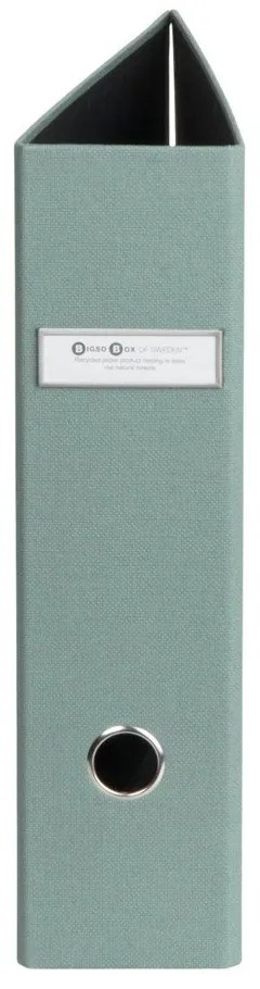 Зелен картонен органайзер за докумнети Archie Canvas Paper Laminate – Bigso