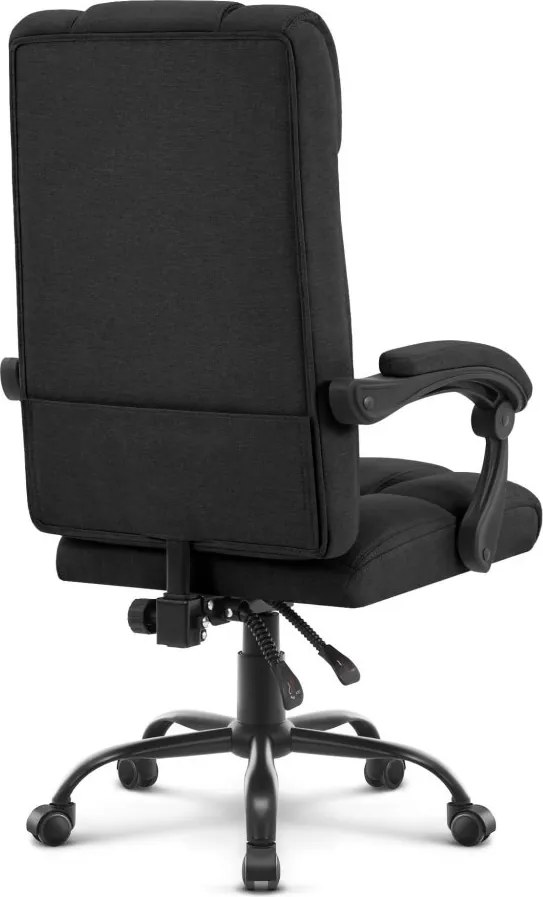 Ергономичен офис стол CABRO C505 до 150 кг черен