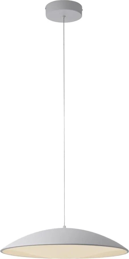 Schöner Wohnen 14607-16 - LED димируем полилей на кабел LENTE LED/23W/230V Ø50 см бял