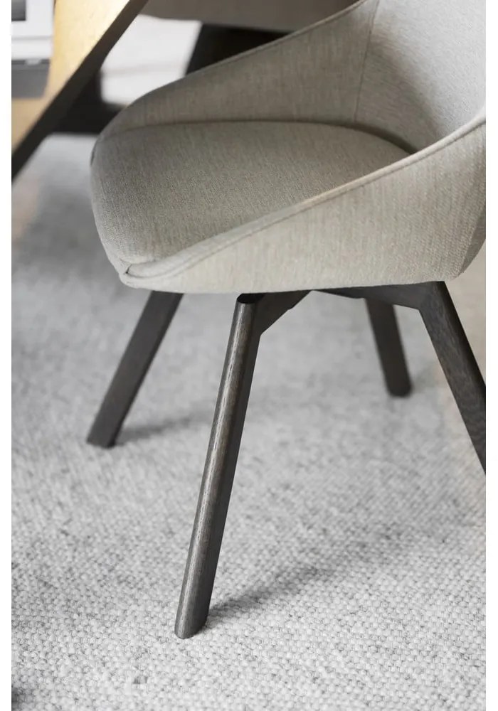 Бежови трапезни столове в комплект от 2 бр. Alison – Rowico