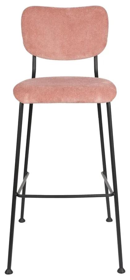 Светлорозови бар столове в комплект от 2 броя 102 см Benson - Zuiver