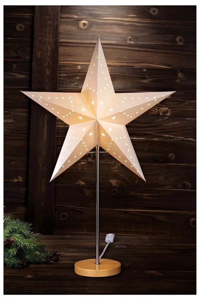 Бяла коледна светлинна украса Mikke – Markslöjd