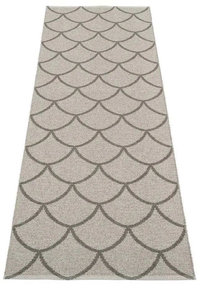 Сива пътека за открито и закрито 70x225 cm Kotte Charcoal – Pappelina