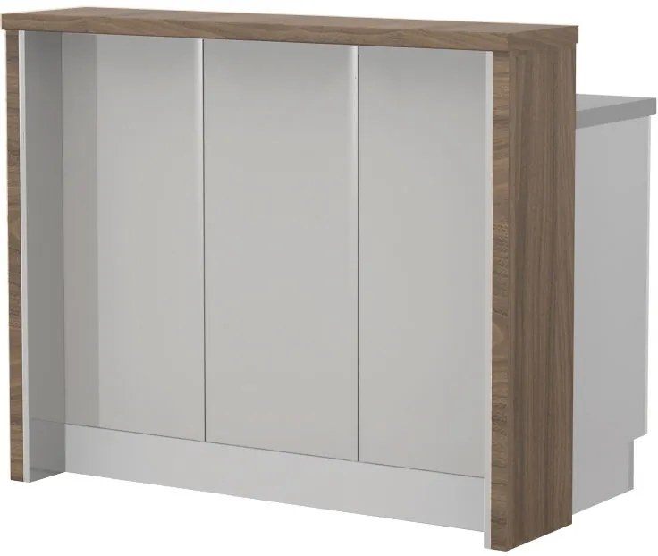 Островна кухненска пейка Modena-Length: 120 cm.-Gray light-Carini Wallnut