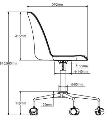 Зелен офис стол Whistler - Unique Furniture