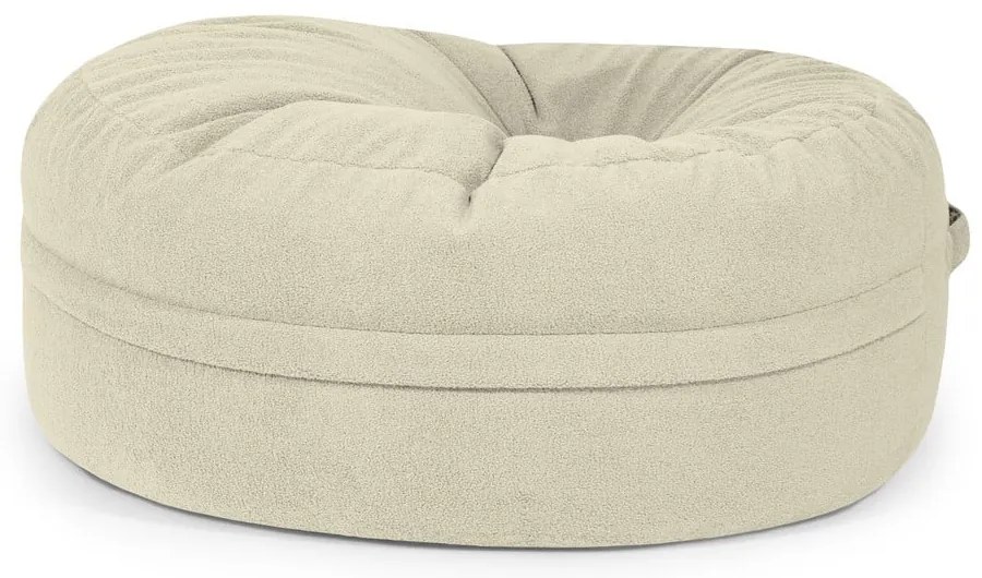 Светлосив пуф от букле Roll 135 – SLOWDOWN