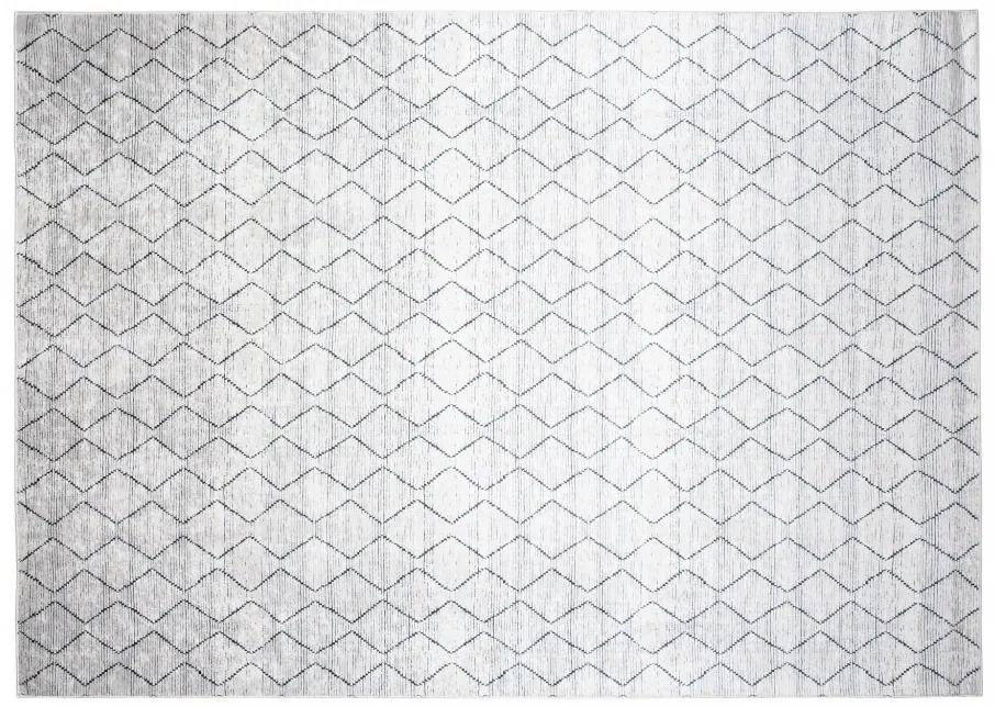 Светлосив модерен килим със семпъл модел Ширина: 120 см | Дължина: 170 см