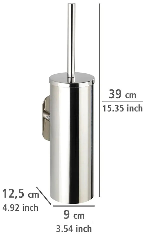 Самозадържаща се четка за тоалетна от неръждаема стомана Orea - Wenko