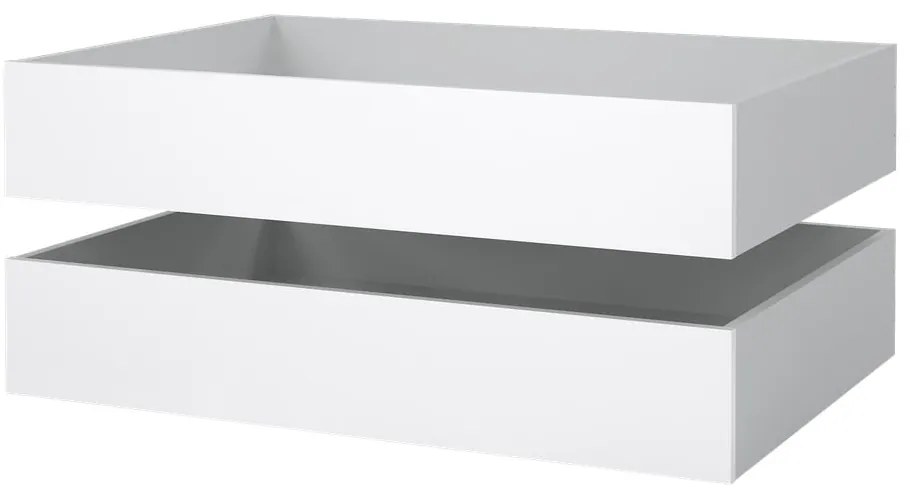 Бели чекмеджета за под леглото в комплект от 2 бр. 90x190/140x190 cm Naia – Tvilum