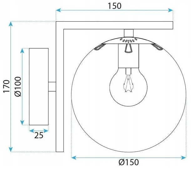 Аплик G101-1W Black White