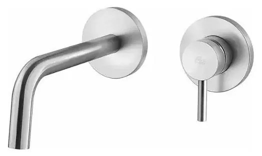 Paffoni - Смесител за умивалник за вграден монтаж LIGHT, неръждаема стомана