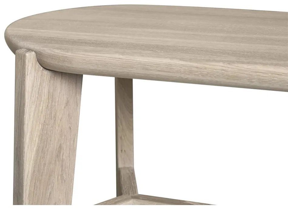 Бар стол от масивен дъб в естествен цвят (височина на седалката 75 cm) Eli – Blomus