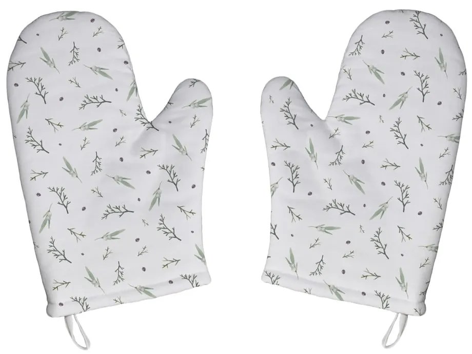 Кухненски ръкавици с коледен мотив в комплект от 2 - Butter Kings