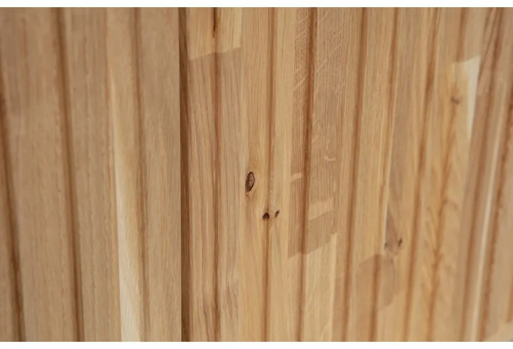 Маса за телевизор от декор от дъб в естествен цвят 100x56x44 cm Gravure – WOOOD