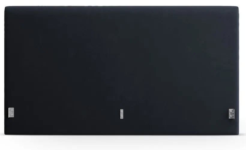 Тъмносиня тапицирана табла за легло 210,5x100 cm Remo – Micadoni