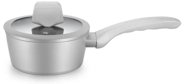 Комплект тенджери и тигани Royalty Line T010-Silver, 10 части, Мраморно покритие, Индукция, Сребрист